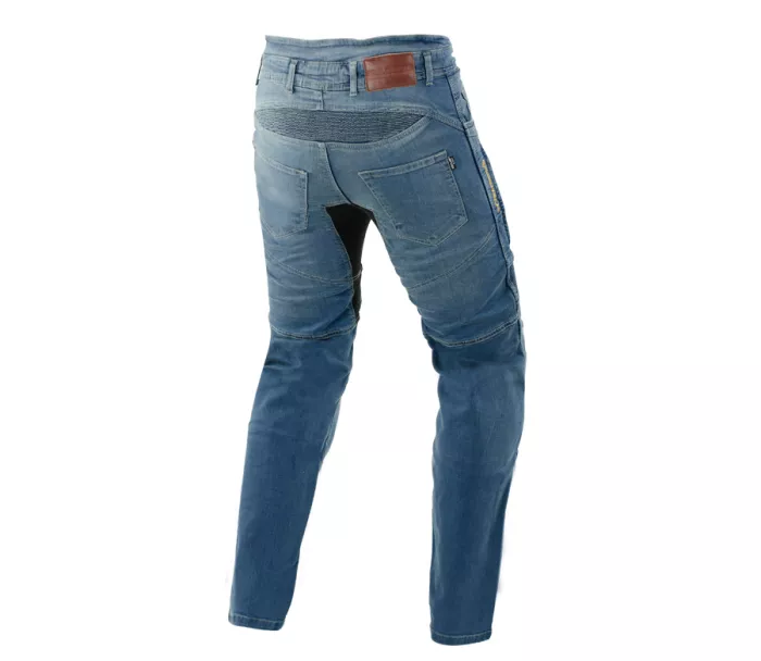 Jeansy Kevlar motocyklowe Trilobite Parado niebieskie SLIM (przedłużone) rozmiar 32