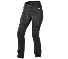 Damskie jeansy Kevlar motocyklowe Trilobite Parado czarne (przedłużone) rozmiar 26