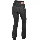 Damskie jeansy Kevlar motocyklowe Trilobite Parado czarne (przedłużone) rozmiar 34