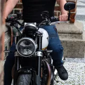 Jeansy męskie Trilobite Parado doublelayer AAAA slim fit blue level 2 (rozszerzony)