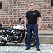 Jeansy męskie Trilobite Parado doublelayer AAAA slim fit blue level 2 (rozszerzony)