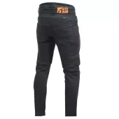 Męskie jeansy motocyklowe Trilobite Parado skinny fit black level 2