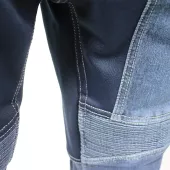 Męskie spodnie motocyklowe Trilobite Parado monolayer AAA slim fit blue (Wkrótce)