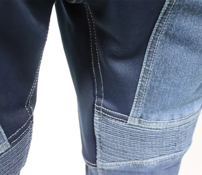 Męskie spodnie motocyklowe Trilobite Parado monolayer AAA slim fit blue (Wkrótce)