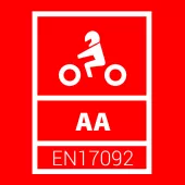 Damskie jeansy Kevlar motocyklowe Trilobite 661 Parado czarne (przedłużone)