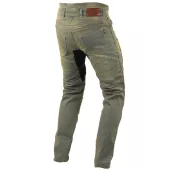 Dżinsy Kevlar na motocyklu Trilobite Parado w kolorze brudnoniebieskim Slim fit