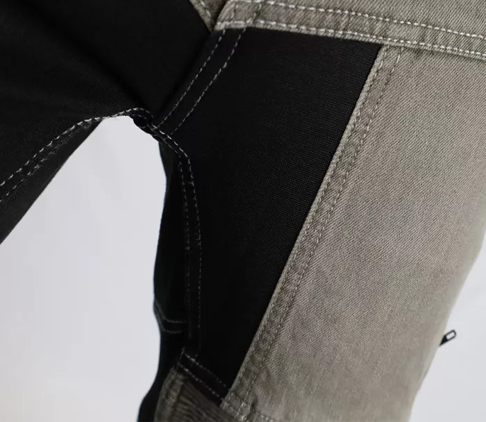 Spodnie męskie Trilobite Parado doublelayer AAA slim fit light grey level 2 (Rozszerzony)