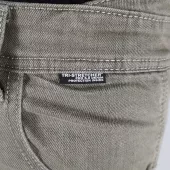 Spodnie męskie Trilobite Parado doublelayer AAA slim fit light grey level 2 (Rozszerzony)