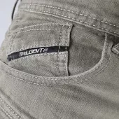 Spodnie męskie Trilobite Parado doublelayer AAA slim fit light grey level 2 (Rozszerzony)