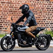 Jeansy Kevlar do motocykla Trilobite Parado rdzawobrązowe (przedłużone)