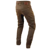 Jeansy Kevlar do motocykla Trilobite Parado rdzawobrązowe (przedłużone)