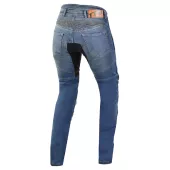 Damskie dżinsy motocyklowe  Trilobite 661 Parado skinny fit blue level 2 (Rozszerzony)