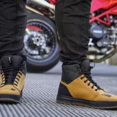 Męskie tenisówki motocyklowe Falco Patrol 2 camel brown