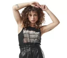 Damski top bez rękawów Von Dutch Photo black