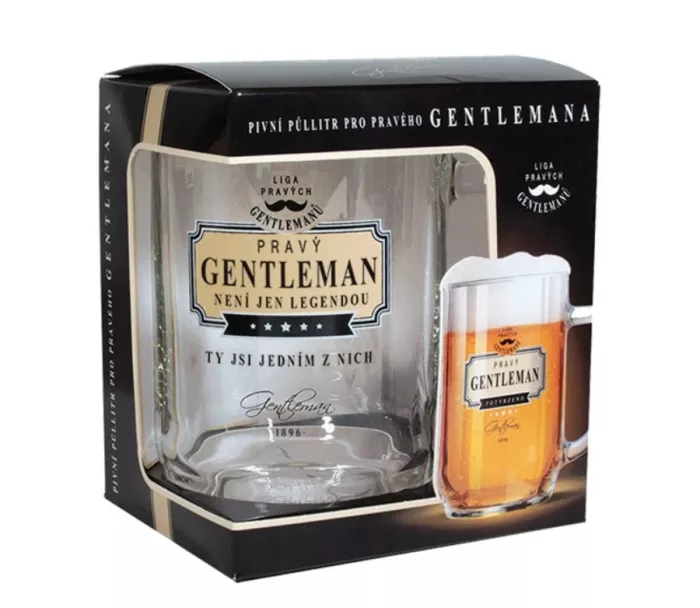 Szklanka do piwa Legenda dżentelmena