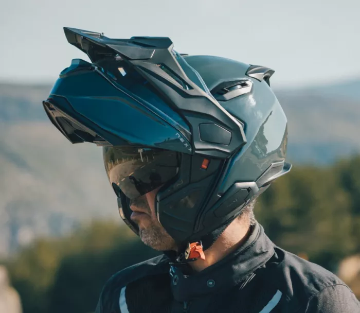 Kask składany NEXX X.LIFECOUNTRY Plain wild blue