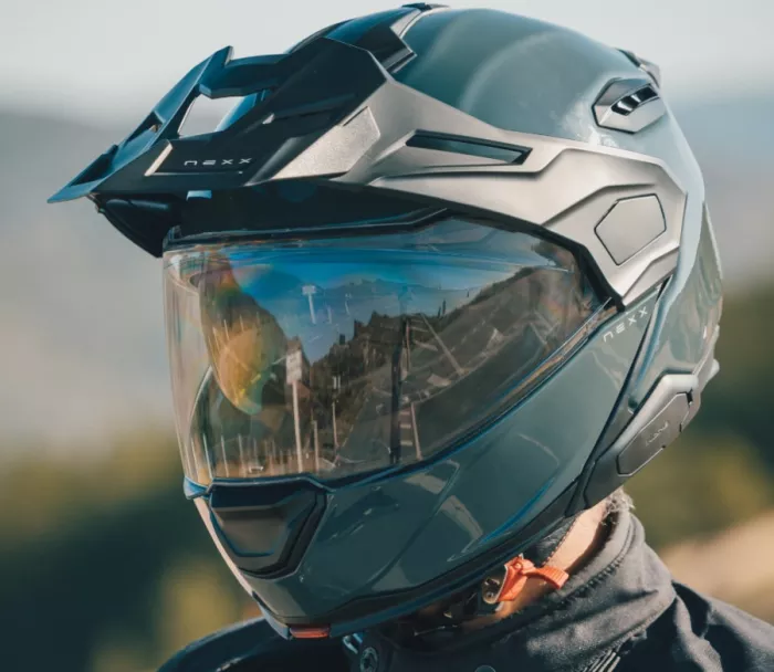 Kask składany NEXX X.LIFECOUNTRY Plain wild blue