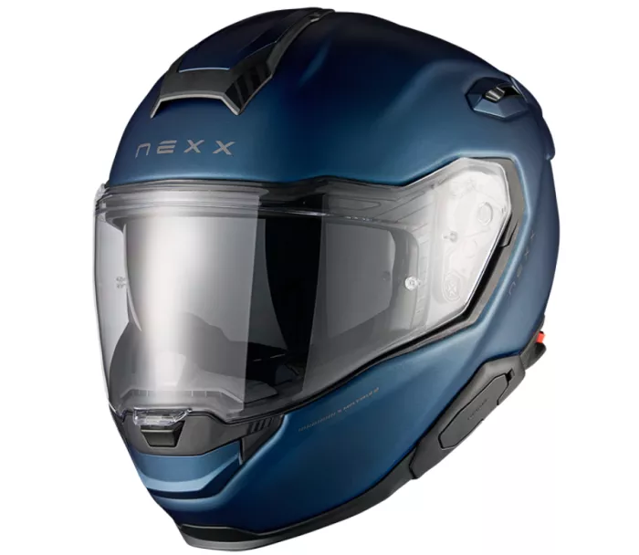 Kask motocyklowy NEXX X.TR Plain blue teal MT