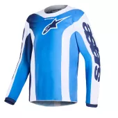 Koszulka dziecięca Alpinestars Fluid Portl ucla blue/white