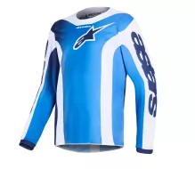 Koszulka dziecięca Alpinestars Fluid Portl ucla blue/white