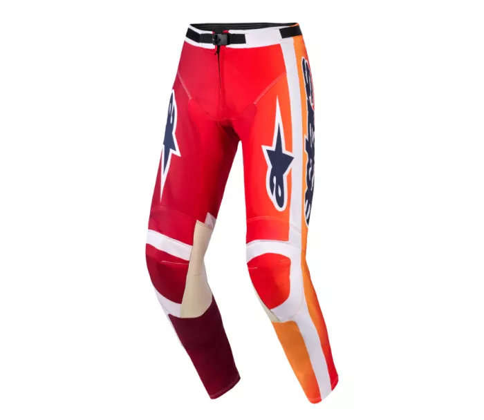 Spodnie motocrossowe Alpinestars Racer Portl red/grey