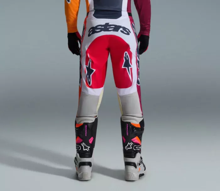 Spodnie motocrossowe Alpinestars Racer Portl red/grey