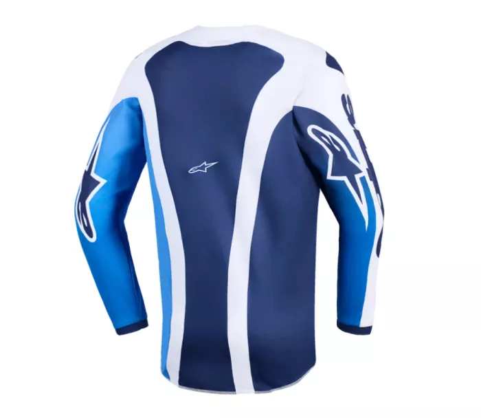 Koszulka dziecięca Alpinestars Fluid Portl ucla blue/white
