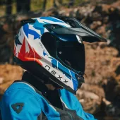 Adventure kask NEXX Y.Travl Primal blue/red