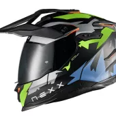 Kask motocyklowy NEXX Y.Travl Primal neon/black MT