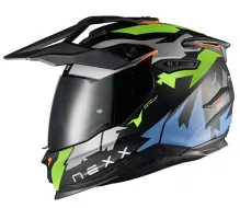 Kask motocyklowy NEXX Y.Travl Primal neon/black MT