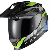 Kask motocyklowy NEXX Y.Travl Primal neon/black MT