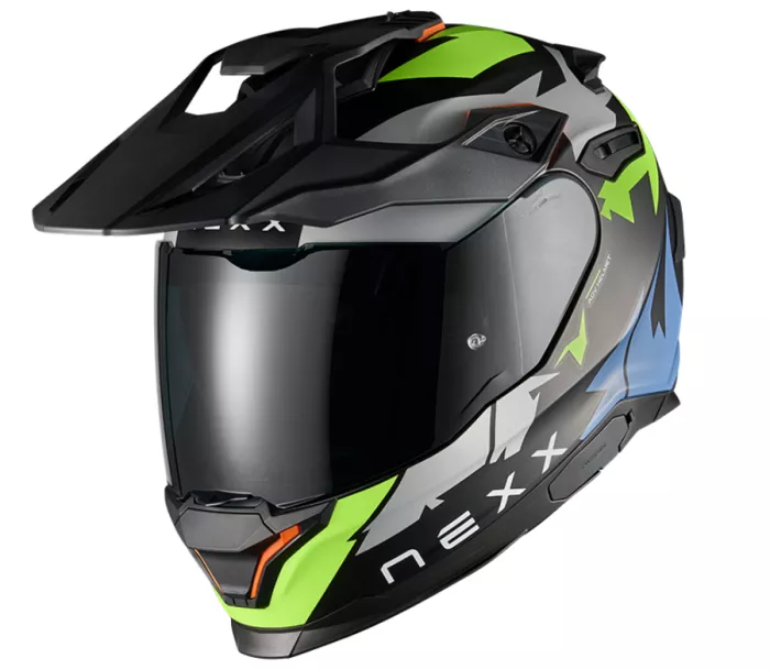 Kask motocyklowy NEXX Y.Travl Primal neon/black MT