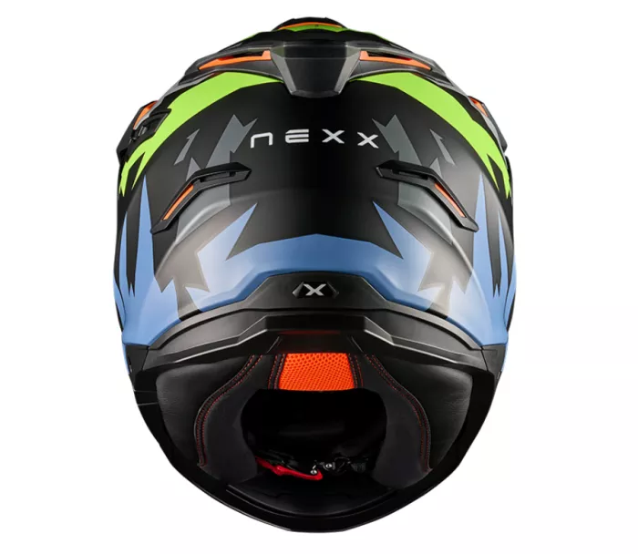 Kask motocyklowy NEXX Y.Travl Primal neon/black MT