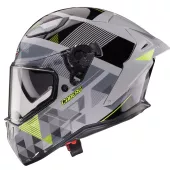 Caberg Drift Evo II Prism grey/black/yellow fluo vel.S
