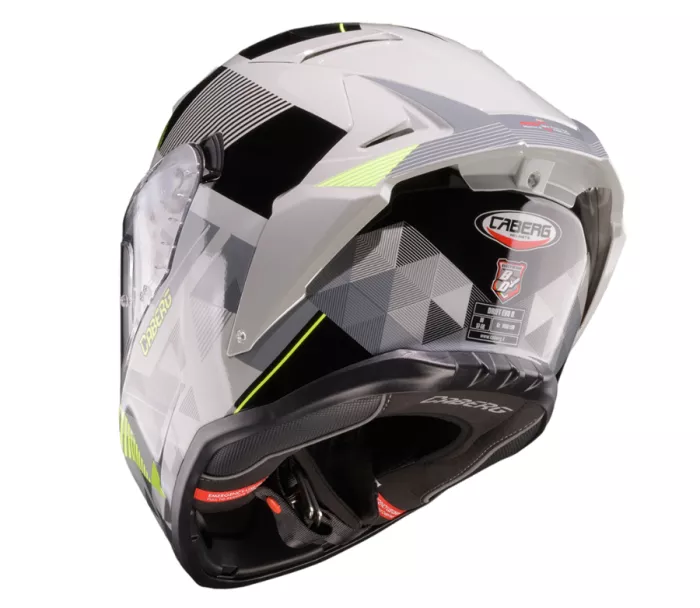 Caberg Drift Evo II Prism grey/black/yellow fluo vel.S