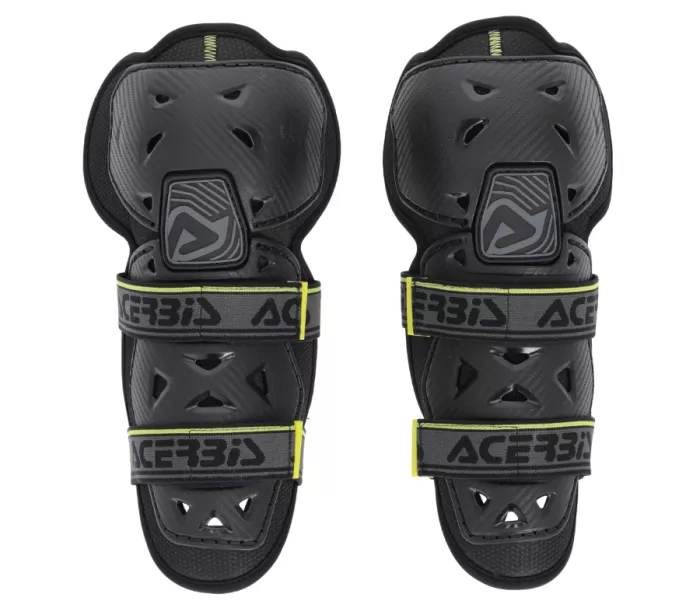 Ochraniacz na kolana dla dzieci Acerbis Profile 2.0 black/yellow one size