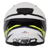 Kask motocyklowy XRC Pure GP 5 czarny / biały / fluo