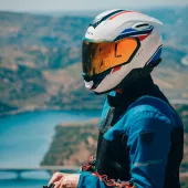 Integralny kask NEXX X.TR Quanta white/blue