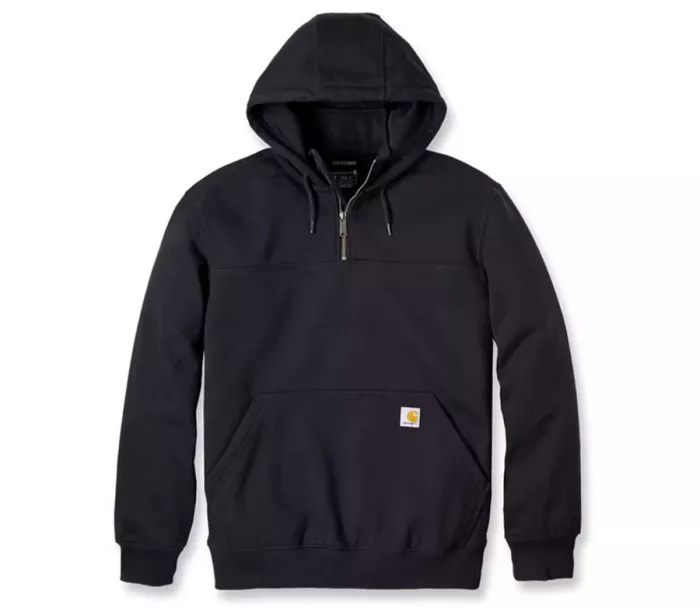 CARHARTT Heavyweight Quarter-Zip sweat-shirt black vel. S
