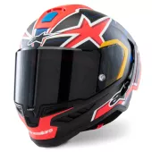 Kask integralny Alpinestars Supertech R10 Miller carbon/red matt