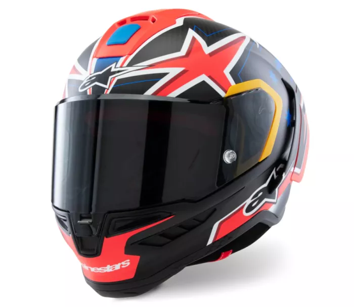 Kask integralny Alpinestars Supertech R10 Miller carbon/red matt