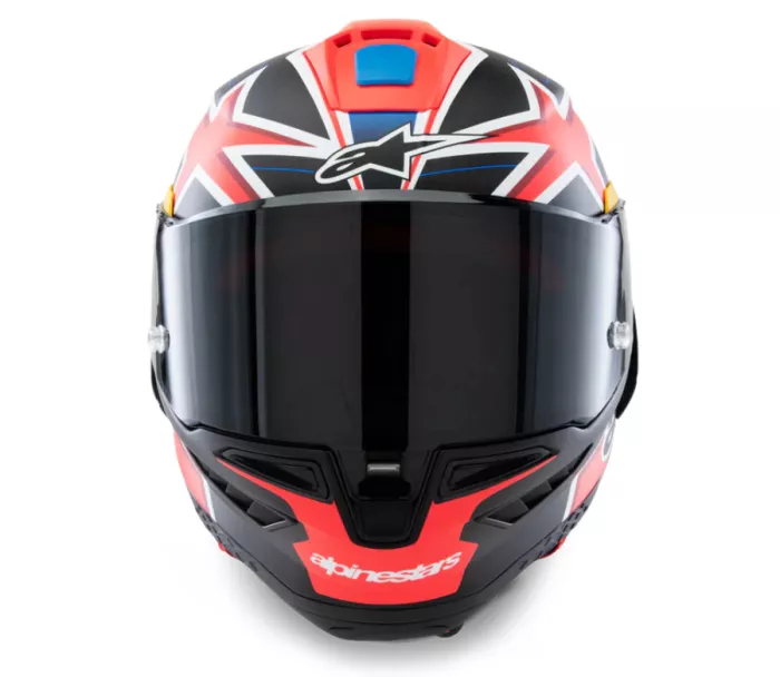 Kask integralny Alpinestars Supertech R10 Miller carbon/red matt