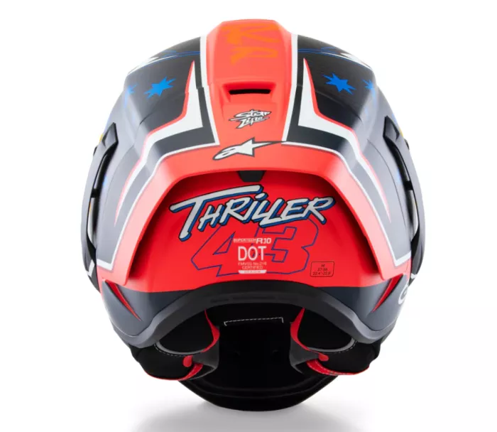 Kask integralny Alpinestars Supertech R10 Miller carbon/red matt