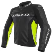 Kurtka motocyklowa Dainese RACING 3 czarny / fluo żółty