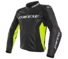 Kurtka motocyklowa Dainese RACING 3 czarny / fluo żółty