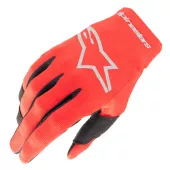 Rękawice motocrossowe Alpinestars Radar mars red/silver