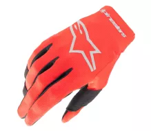 Rękawice motocrossowe Alpinestars Radar mars red/silver