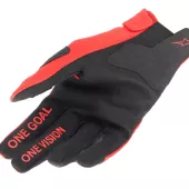 Rękawice motocrossowe Alpinestars Radar mars red/silver