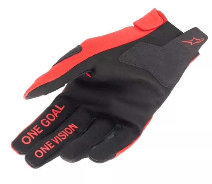 Rękawice motocrossowe Alpinestars Radar mars red/silver