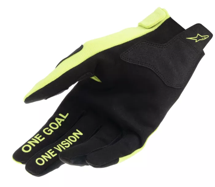 Rękawice MX Alpinestars Radar yellow fluo/black